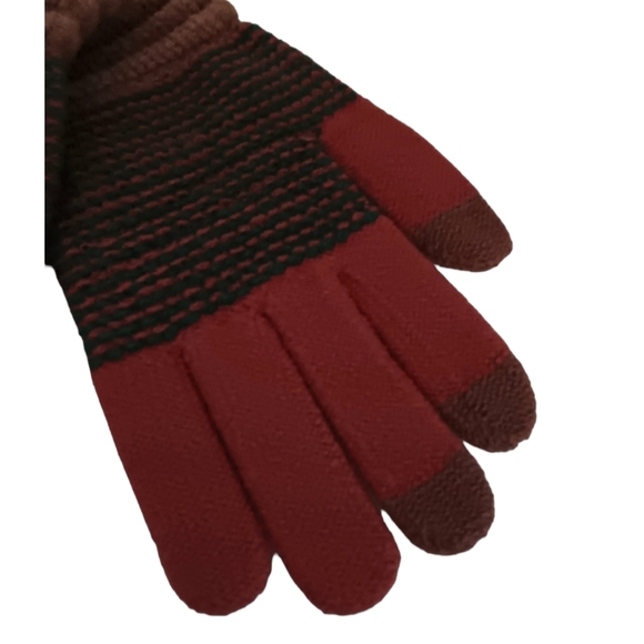 Knitted Smart Touch Gloves - Picture 3 of 4